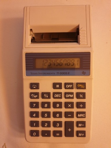 Zdjęcie oferty: Kalkulator z drukarką Texas Instruments TI-5005 II