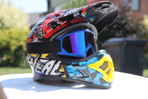 Zdjęcie oferty: Gogle lustrzane, supermoto, enduro, narty, snowboa