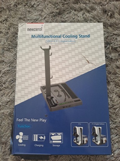 Zdjęcie oferty: Stojak na konsole PS5, Stacja ładująca z podstawką chłodząca