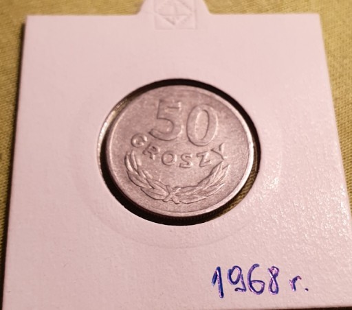 Zdjęcie oferty: Moneta 50gr z roku 1968