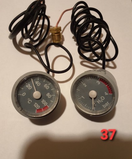Zdjęcie oferty: Termet Investerm Unico TermiCo - termometr i manometr (komplet)