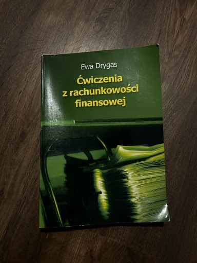 Zdjęcie oferty: Ćwiczenia z rachunkowości finansowej