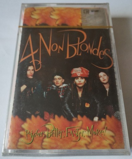 Zdjęcie oferty: MC: 4 NON BLONDES Bigger... 1993 NOWA! FOLIA!!!