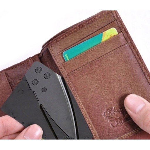 Zdjęcie oferty: Składany nóż do portfela karta - na dzień ojca