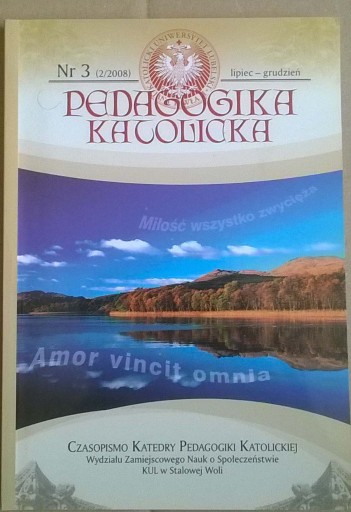 Zdjęcie oferty: Pedagogika Katolicka Psychologia wychowania