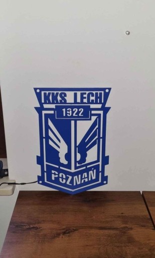 Zdjęcie oferty: Lech Poznań replika Ledy RGB