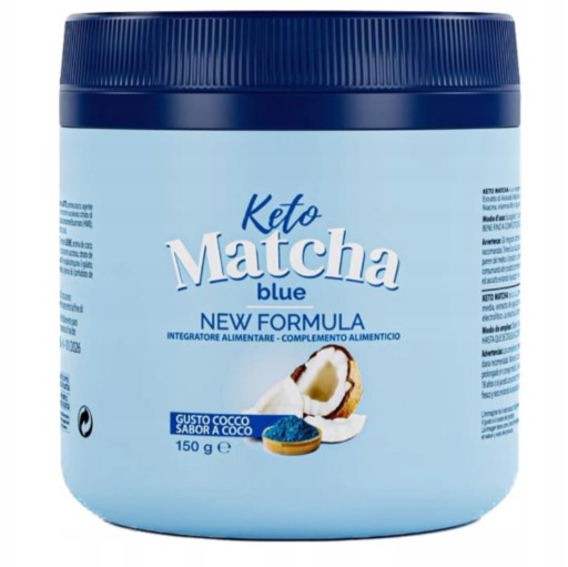 Zdjęcie oferty: KETO MATCHA BLUE - Suplement diety na odchudzanie