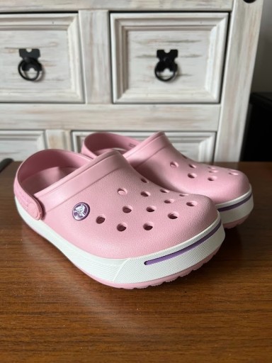 Zdjęcie oferty: Buty crocs różowe crocband II kids j3 rozm 34-35 