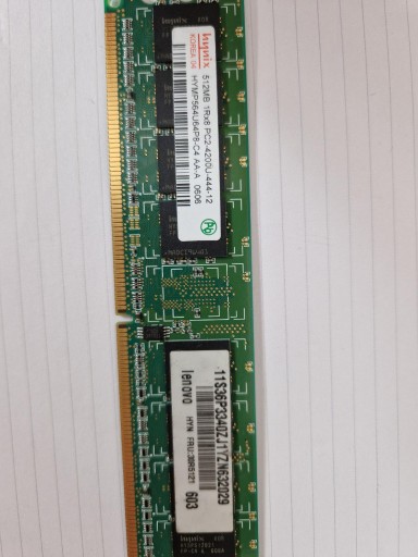 Zdjęcie oferty: DDR2 512MB PC2-4200 Hynix