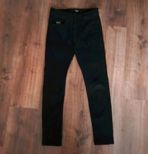 Zdjęcie oferty: House jeansy czarne jak nowe 158 super skinny 