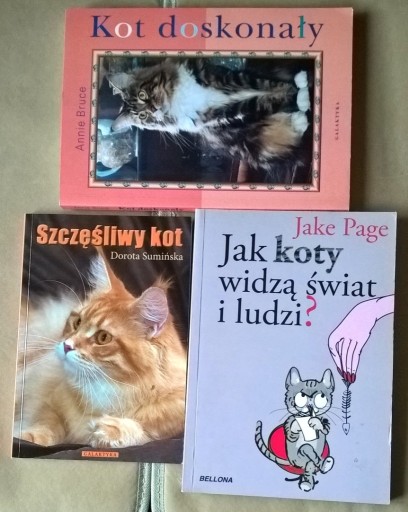 Zdjęcie oferty: Jake Page Jak Koty widzą świat i ludzi + 2 inne