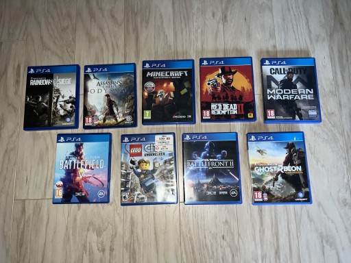 Zdjęcie oferty: Pakiet 9 gier na ps4