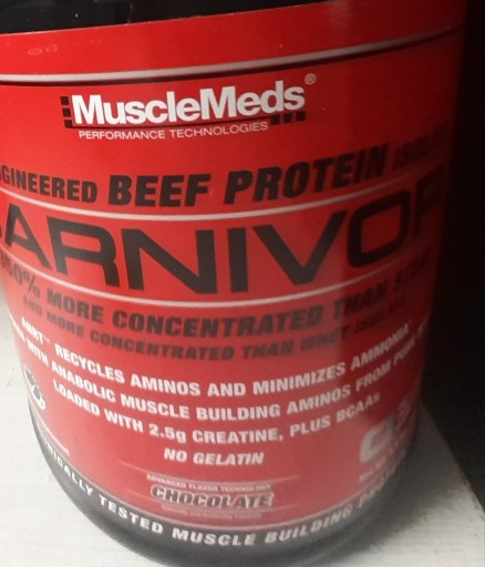 Zdjęcie oferty: MuscleMeds Carnivor czekoladowy (2038g)