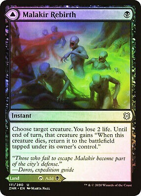 Zdjęcie oferty: Zendikar Rising Malakir Rebirth Foil NM