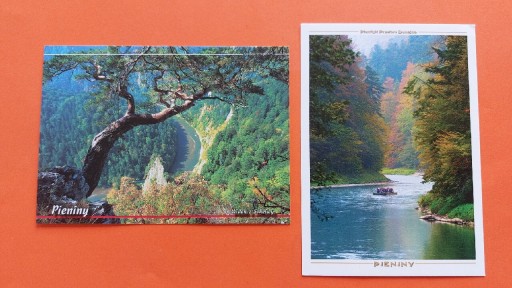 Zdjęcie oferty: Zestaw pocztówek 2szt Pieniny