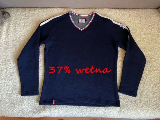 Zdjęcie oferty: Sweter, bluza męska 37% wełna Skidress, r XL igła