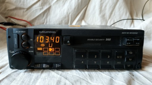 Zdjęcie oferty: GRUNDIG - WKC-2670 VD REVERSE - KOD - OLDTIMER