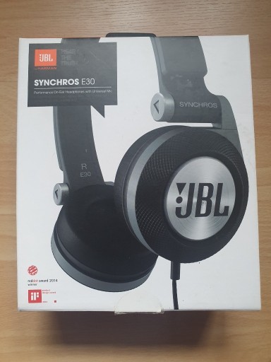 Zdjęcie oferty: Słuchawki JBL Synchros E30