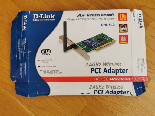 Zdjęcie oferty: Karta sieciowa D-Link DWL-510