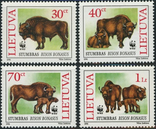 Zdjęcie oferty: Fauna WWF 599 -602