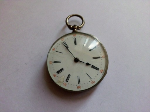 Zdjęcie oferty: Stary zegarek  kieszonkowy kluczykowy nr 6