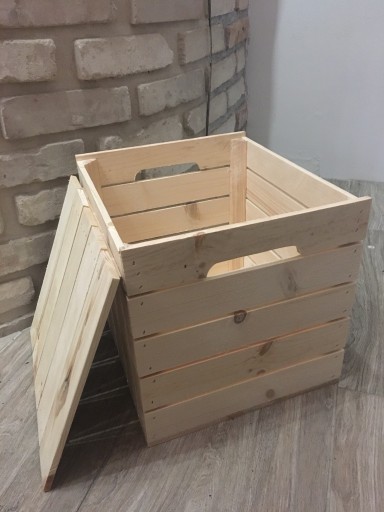 Zdjęcie oferty: Kallax Ikea : skrzynka wkład z pokrywą 33x33x37