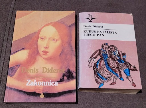 Zdjęcie oferty: D.Diderot "Zakonnica" "Kubuś Fatalista i Jego Pan"