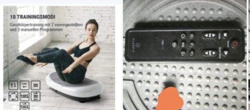 Zdjęcie oferty: Pilot do platforma wibracyjna klarfit Vibe 4DX płyta 440 w klarstein