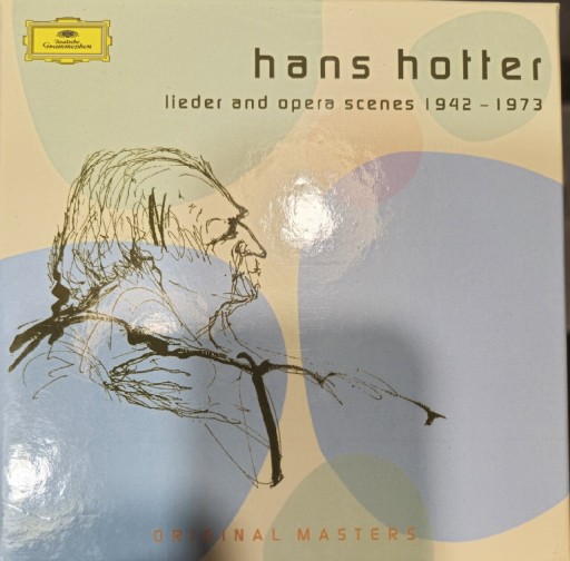 Zdjęcie oferty: Hans Hotter Lieder and opera scenes 1942-1973 DG