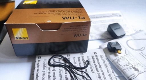 Zdjęcie oferty: Mobilny adapter bezprzewodowy Nikon WU-1A