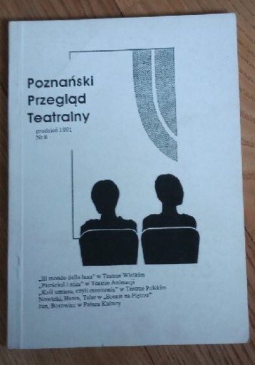 Zdjęcie oferty: Poznański przegląd teatralny 91 grudzień