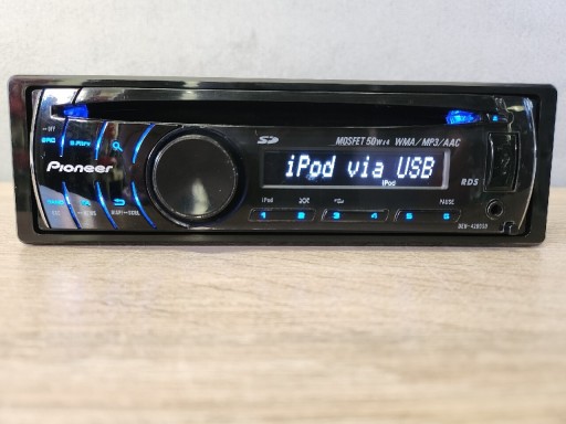 Zdjęcie oferty: Radio Pioneer DEH-4200SD USB, karty SD, AUX, CD z MP3 Wysoki model
