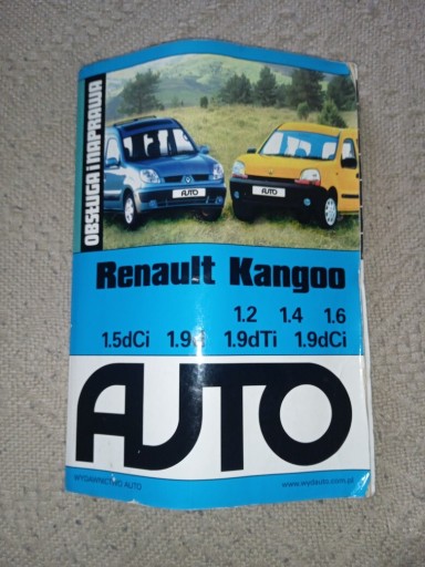 Zdjęcie oferty: Renault Kangoo Obsługa i Naprawa Książka 