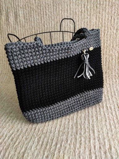 Zdjęcie oferty: Duża torba na szydełku 40 cm x 32cm