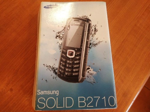 Zdjęcie oferty: Samsung B 2710 Solid opakowanie karton pudełko