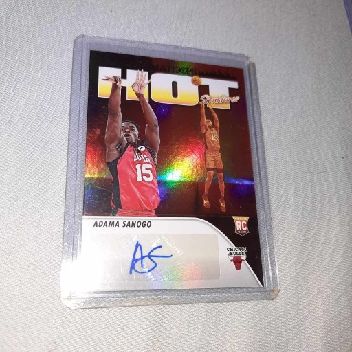 Zdjęcie oferty: 2023 Panini Hoops Hot Signatures Auto ADAMA SANOGO