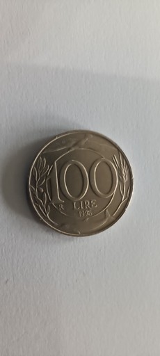 Zdjęcie oferty: moneta 100 lirów rok 1998