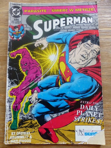 Zdjęcie oferty: Superman numer 2/1994 Tm-Semic