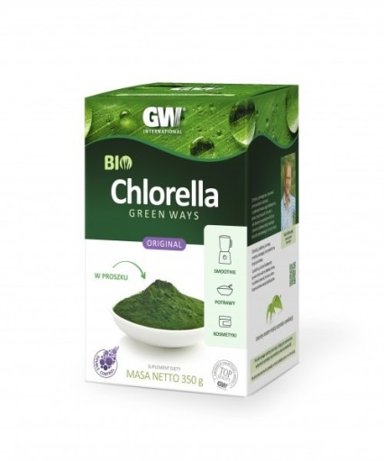 Zdjęcie oferty: CHLORELLA BIO Green Ways proszek 350 g.+ miarka