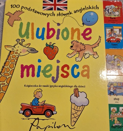 Zdjęcie oferty: Książeczka do nauki j. angielskiego dla dzieci