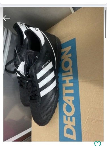 Zdjęcie oferty: Buty turfy Adidas Kaiser 5 Team 44 z Decathlona