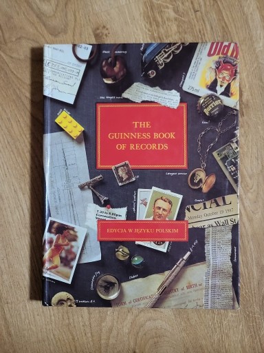 Zdjęcie oferty: Księga rekordów Guinnessa 1989 pierwsza edycja