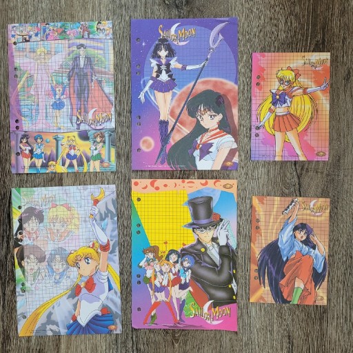 Zdjęcie oferty: Karteczki do segregatora Sailor Moon