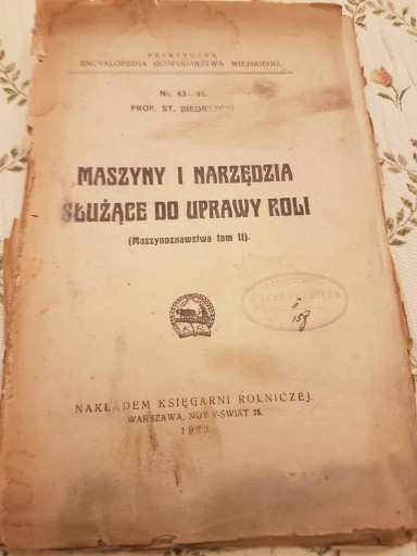 Zdjęcie oferty: Maszyny i narzędzia służące do uprawy roli