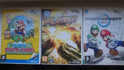 Zdjęcie oferty: Trzy gry na Nintendo wii