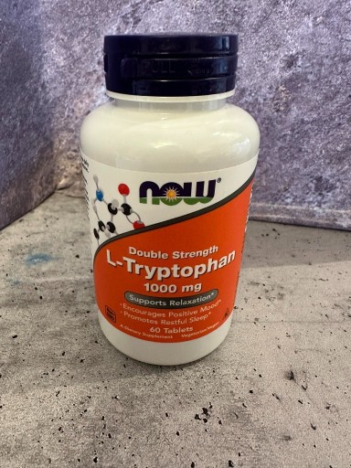 Zdjęcie oferty: NOW FOODS L-Tryptophan 1000mg 60 tabl