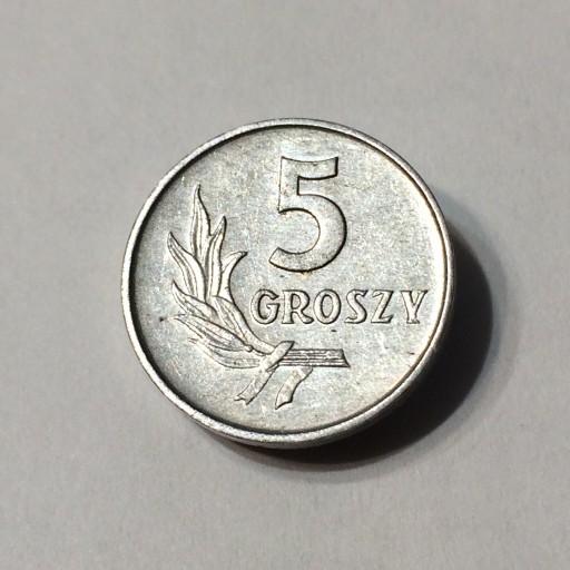 Zdjęcie oferty: 5 gr groszy 1970