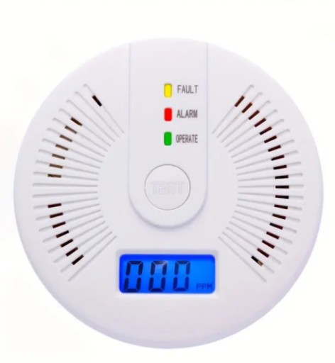 Zdjęcie oferty: Czujnik czadu, gazu i tlenku węgla Na baterię z alarmem dźwiękowym.