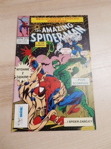 Zdjęcie oferty: The Amazing Spider-man 10/94 TM-Semic nr118