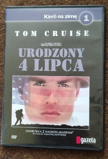 Zdjęcie oferty: Urodzony 4 lipca DVD 